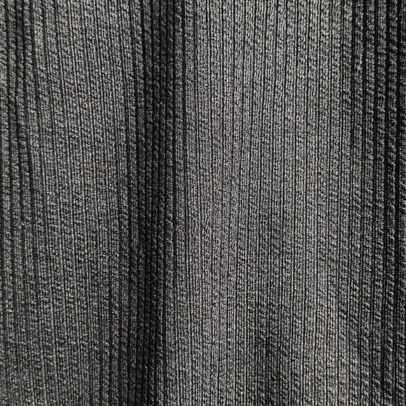 SHEIN Curve Ribbed Black Mini Skirt - Picture 6 of 8